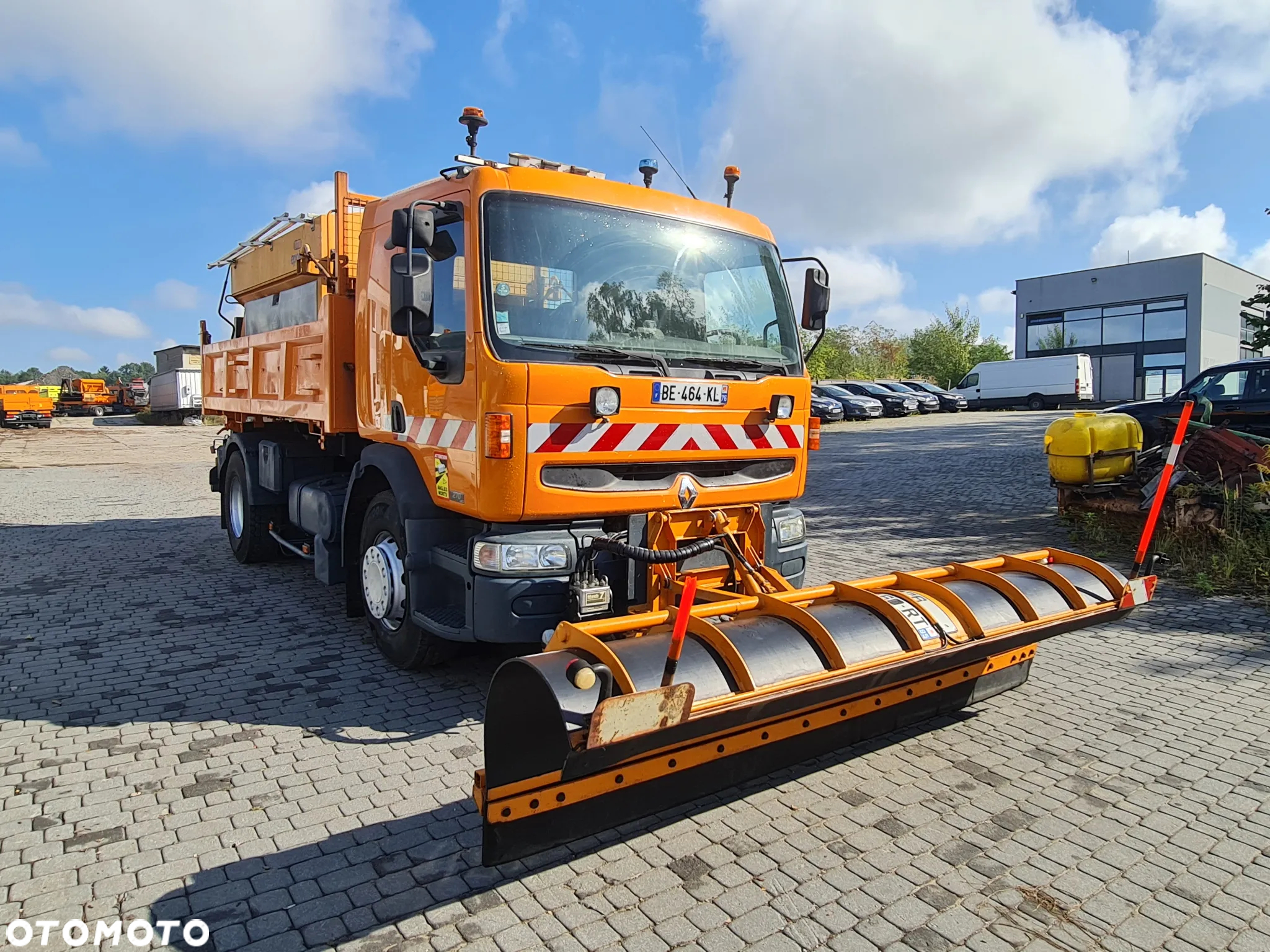 Renault Premium 270DCi Wywrotka 3 str Tylko 146tys km Solarka Pług SPECJALNY Długi Kiper Nowe Opony Zimowe - 5
