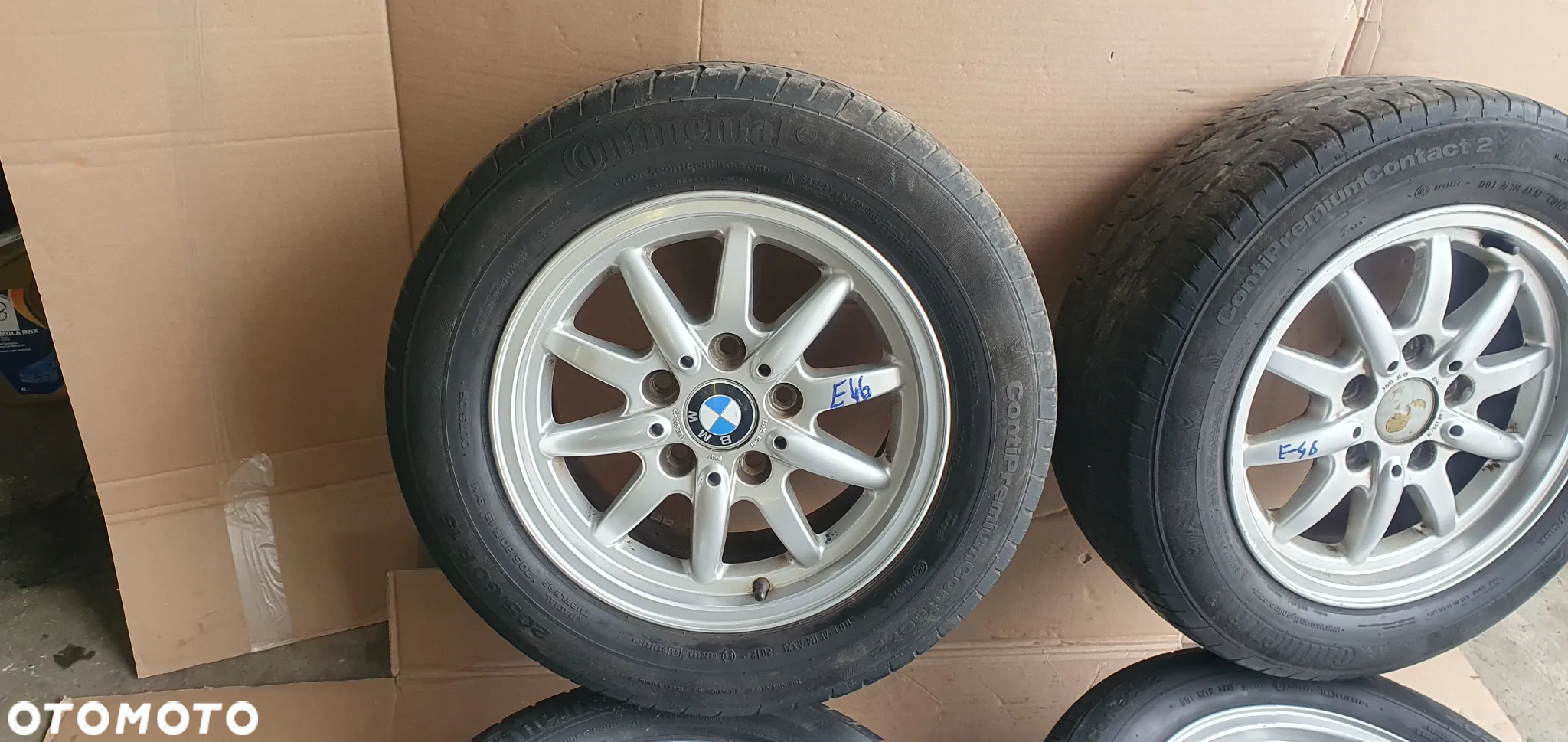 Alufelgi z oponami Styling 27 5x120 15 7J ET47 205/60 R15 BMW 1182608 - 3
