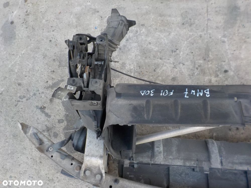BMW SERIA 7 F01 740D 3.0 D M-PAKIET  PRZÓD MASKA ZDERZAK BŁOTNIKI PAS PRZEDNI Z CHŁODNICAMI LAMPY XENON UK PO POPRAWKACH LAKIERNICZYCH - 33