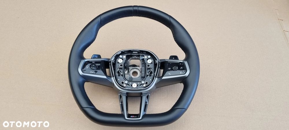 BMW 5 G60 G61 M-PAKIET 2023- Kierownica Skóra Łopatki Oryginał - 1