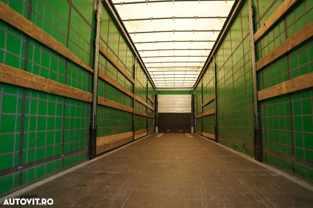 Schmitz Cargobull CORTINĂ / STANDARD / 2x AXE RIDICATIVE / SAF / PRELATĂ ARMATĂ / - 14