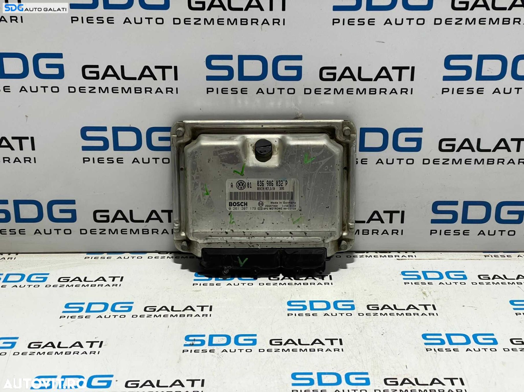ECU Calculator Motor Bosch Seat Toledo 2 1.4 Benzina 1998 - 2005 Cod 036906032P 0261207179 [L3143] [L3144] - 1