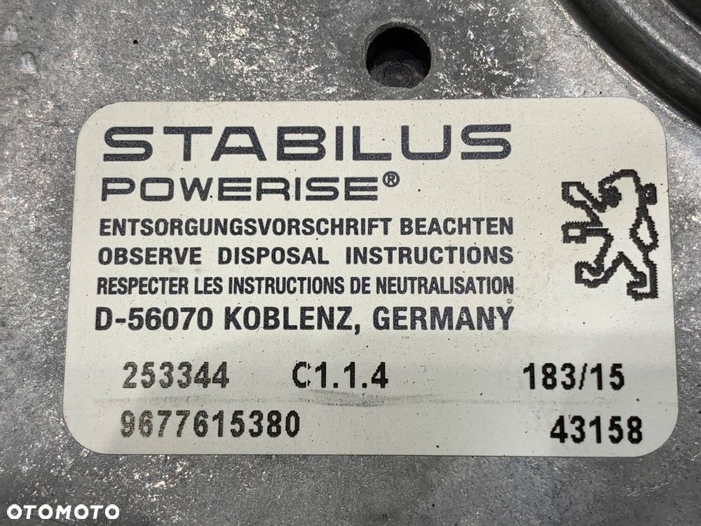 MECHANIZM SIŁOWNIK ELEKTRYCZNY KLAPY BAGAZNIKA  PEUGEOT 508 SW I (8E_) 2010 - 2018 2.0 BlueHDi 180 - 6