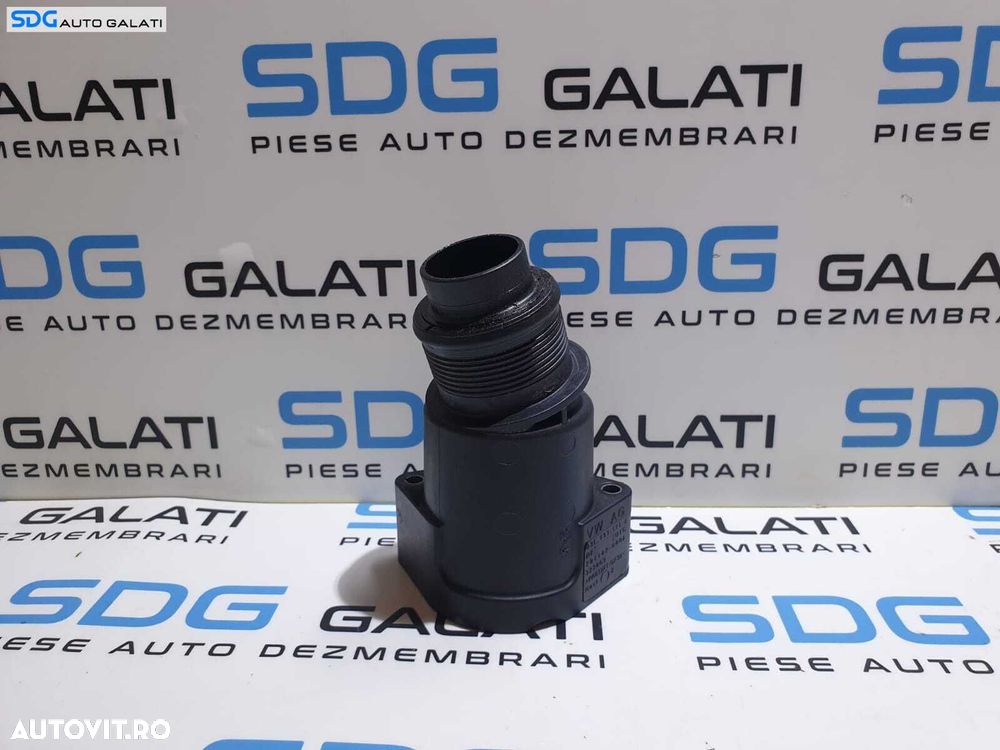 Tubulatura Conducta Teava Admisie Aer Turbo Turbina Turbosuflanta Skoda Roomster 1.2 TDI CFWA 2006 - 2015 Cod 03L131111J [D0156] - 1