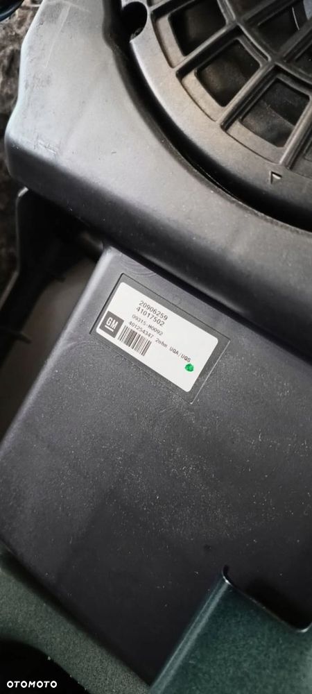 OPEL ZAFIRA C NAGŁOŚNIENIE INFINITY WZMACNIACZ GŁOŚNIKI SUBOFER - 3