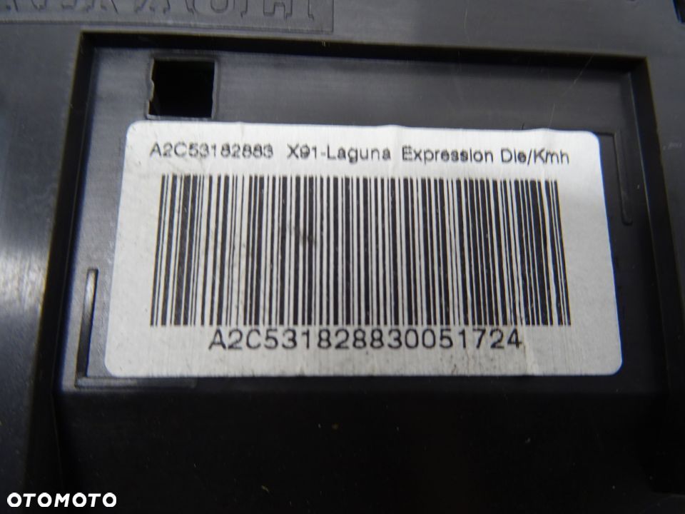RENAULT LAGUNA III KOMBI 07-12 LICZNIK ZEGAR ZEGARY 248100006R - 6