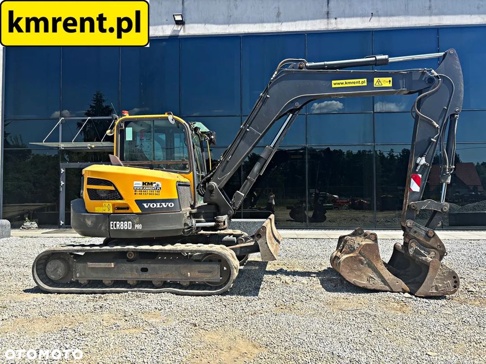 Volvo ECR 88 D KOPARKA GĄSIENICOWA 2020R. | JCB 8080, 8085 ,85 CAT 308 307, KOMATSU PC 88, MECALAC 8 MCR YANMAR VIO BOBCAT 80 - 4