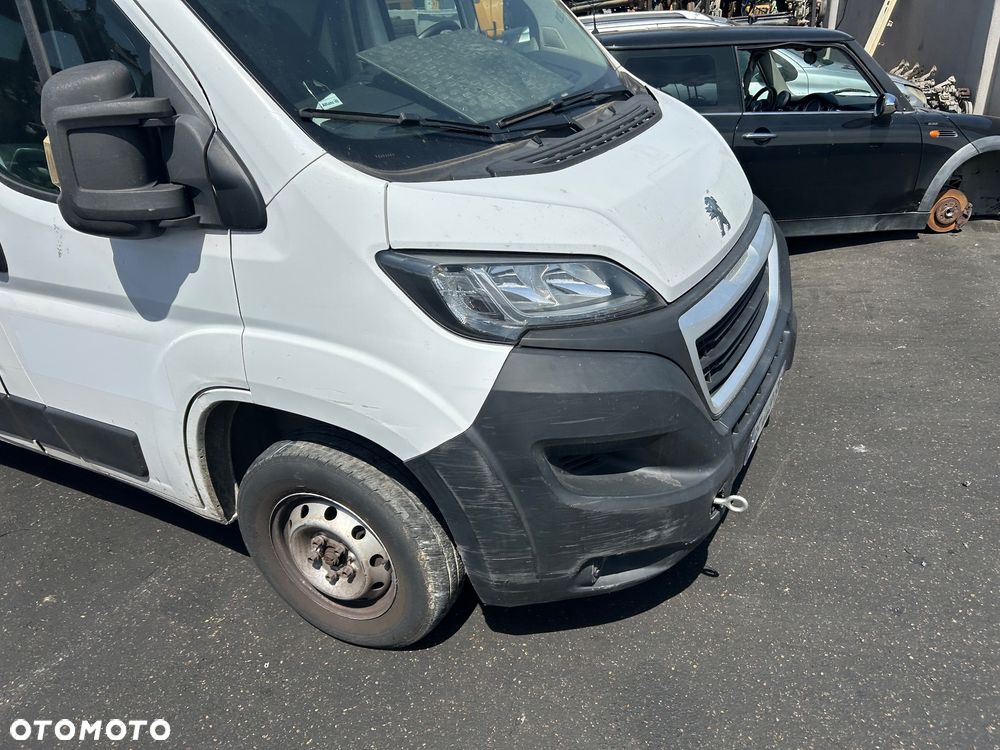 Peugeot Boxer II lift 2018- przód kompletny maska błotniki lampy zderzak pas przedni chłodnice belki wzmocnienie - 6