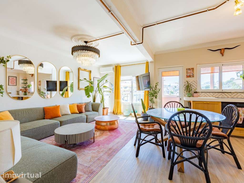 Apartamento T2 renovado com terraço, Carvoeiro, Algarve - Grande imagem: 2/24