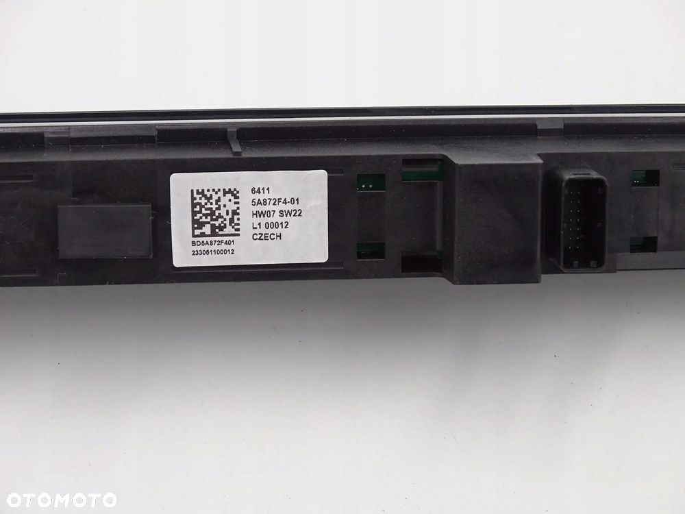 BMW 5 G60 G61 PRAWY PANEL DOTYKOWY OBSŁUGI KRATKI NAWIEWU AMBIENT - 4