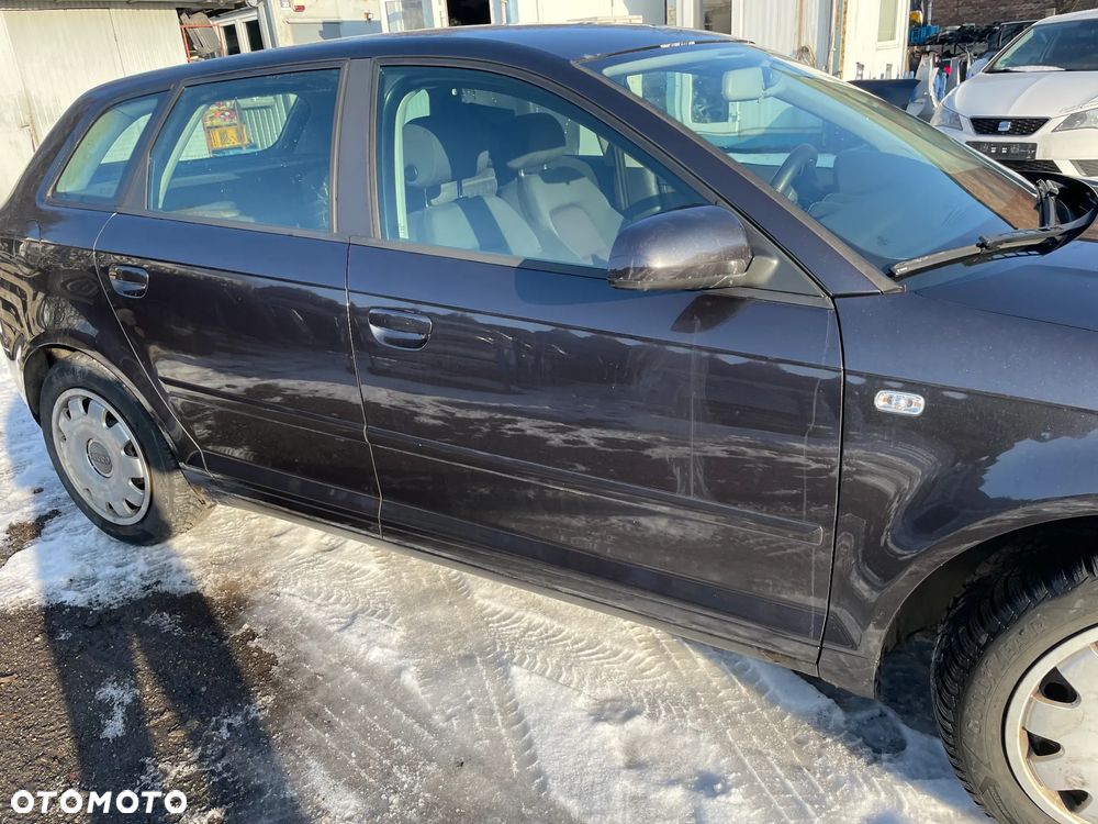 NA CZĘŚCI AUDI A3 8P LIFT SPORTBACK 2.0 TDI BMM SKRZYNIA JLU LAKIER LZ7L - 9