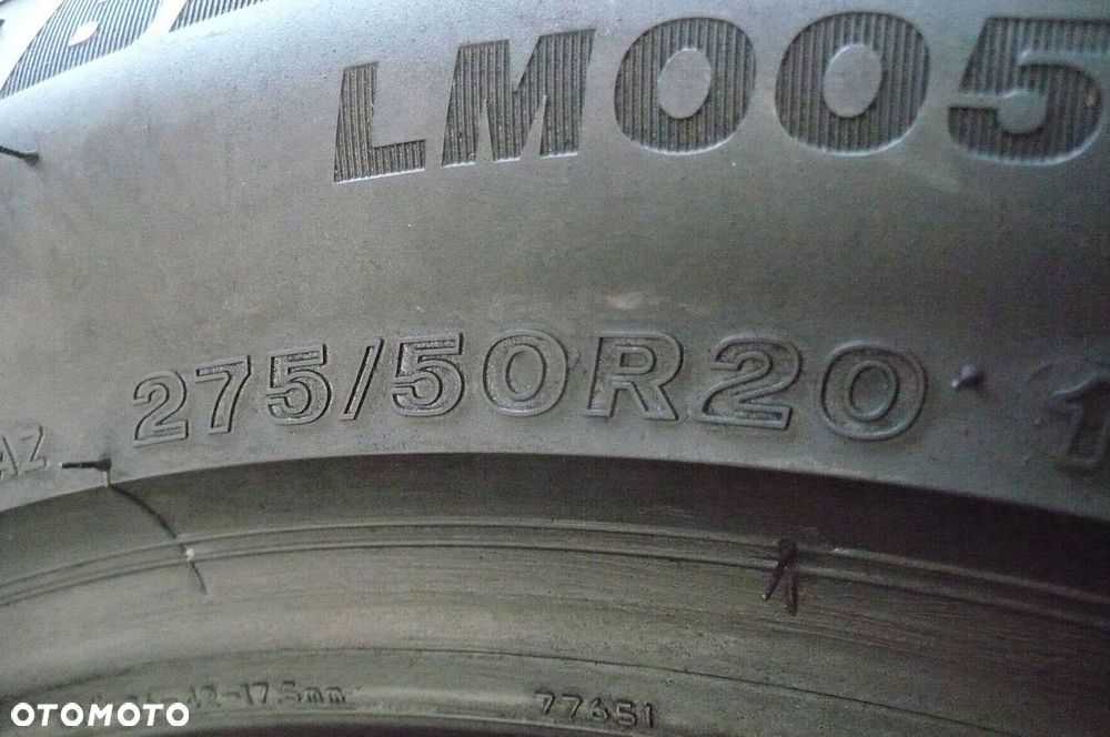 BRIDGESTONE Blizzak LM005 275/50R20 7,4mm 2021 - 2