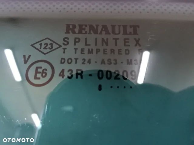 SZYBA KLAPY TYŁ TYLNA BAGAŻNIKA RENAULT CLIO II 98-01 NR20 - 6