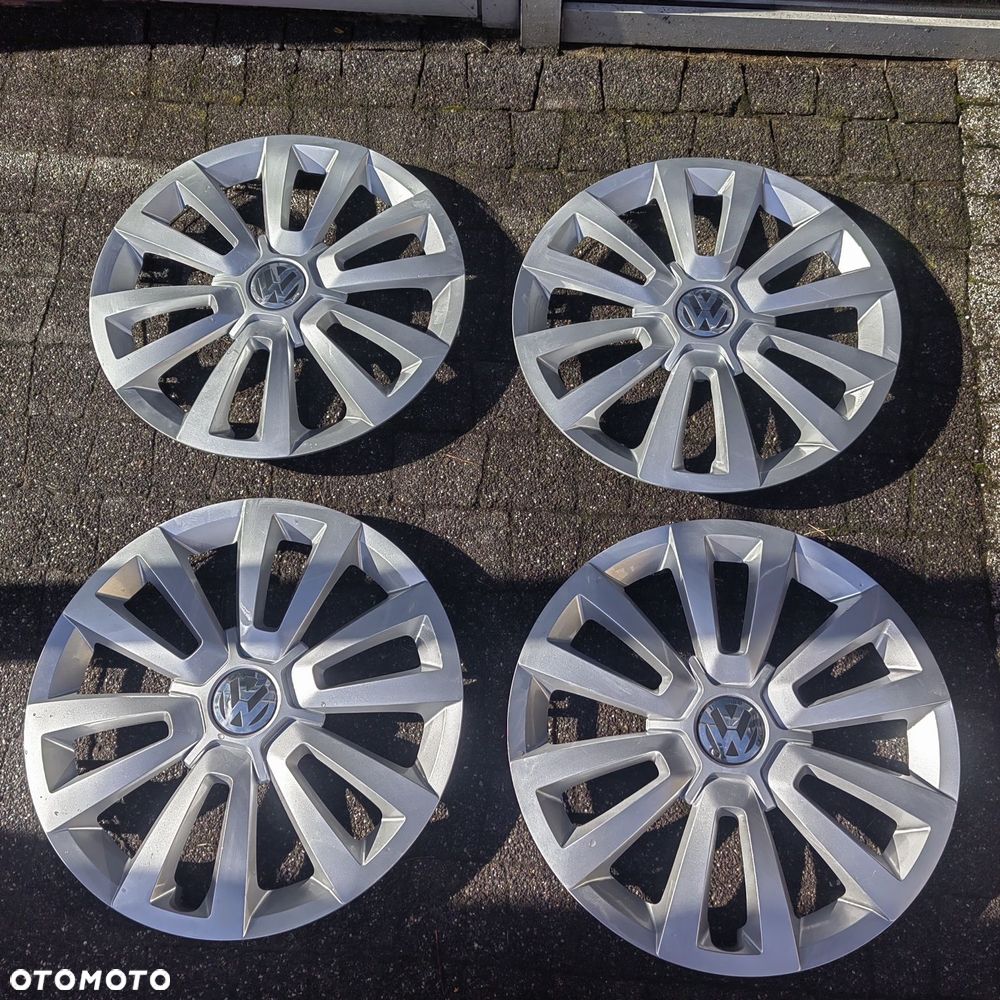 VW Kołpaki 16" ORG Golf Passat Caddy Touran Tiguan KOMPLET