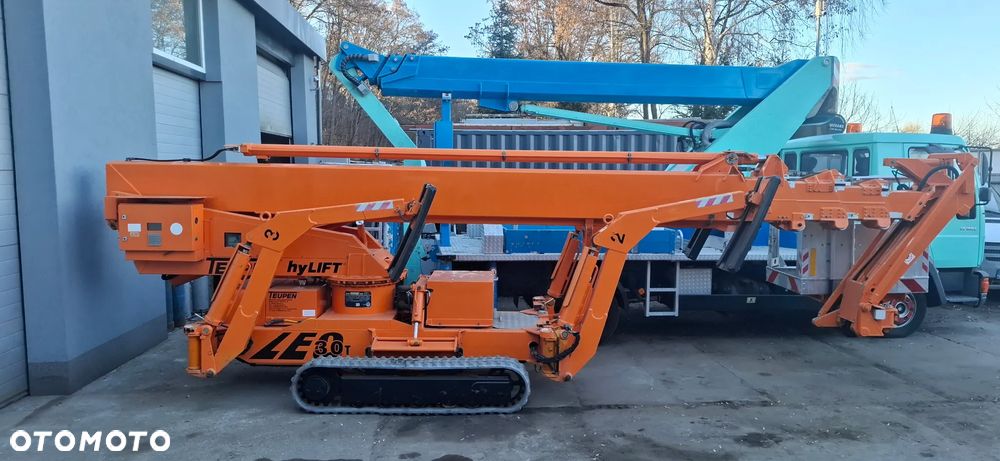 Omme Podnośnik koszowy gąsienicowy Teupen Leo 30T 30m 2009r zwyżka pająk - 4