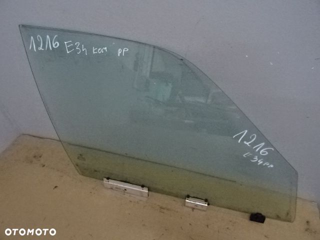 SZYBA DRZWI PRAWY PRZÓD BMW E34 KOMBI NR1216 - 1