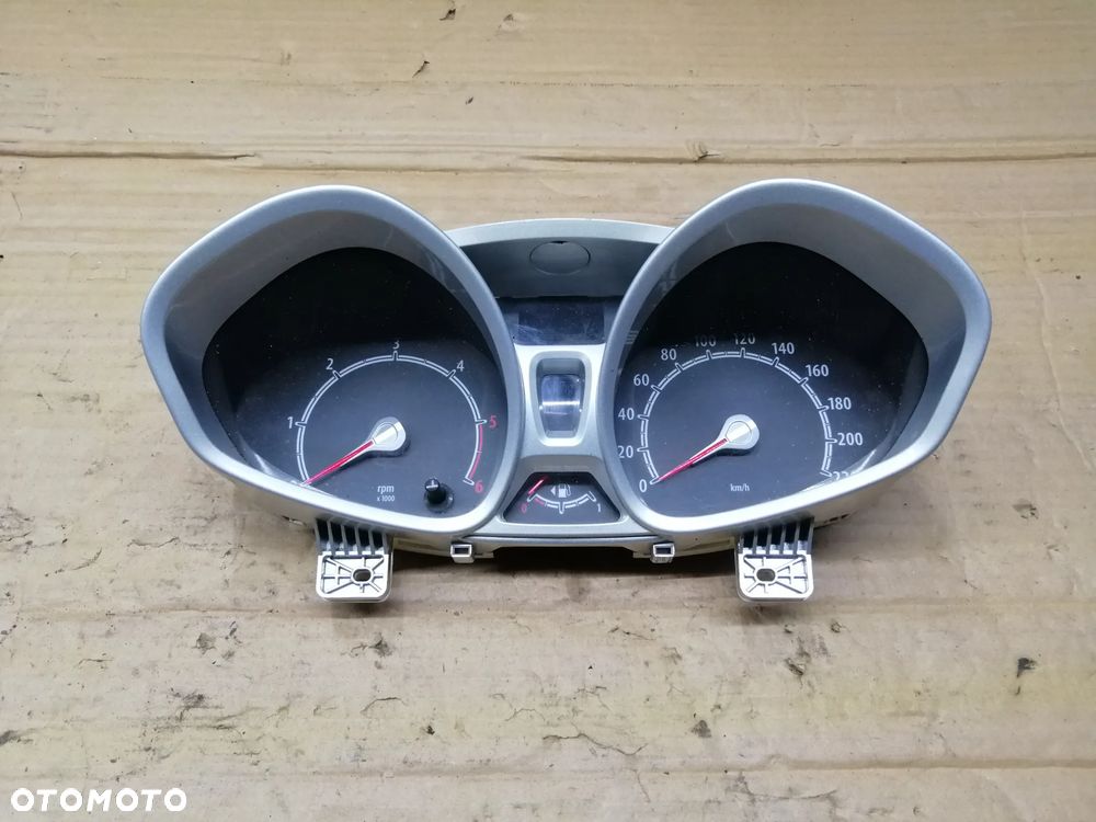 Ford Fiesta MK VII 1.6 TDCi sterownik silnika 8V21-12A650-PE 7FCE 0281014989 stacyjka klucze immo licznik i inne - 15