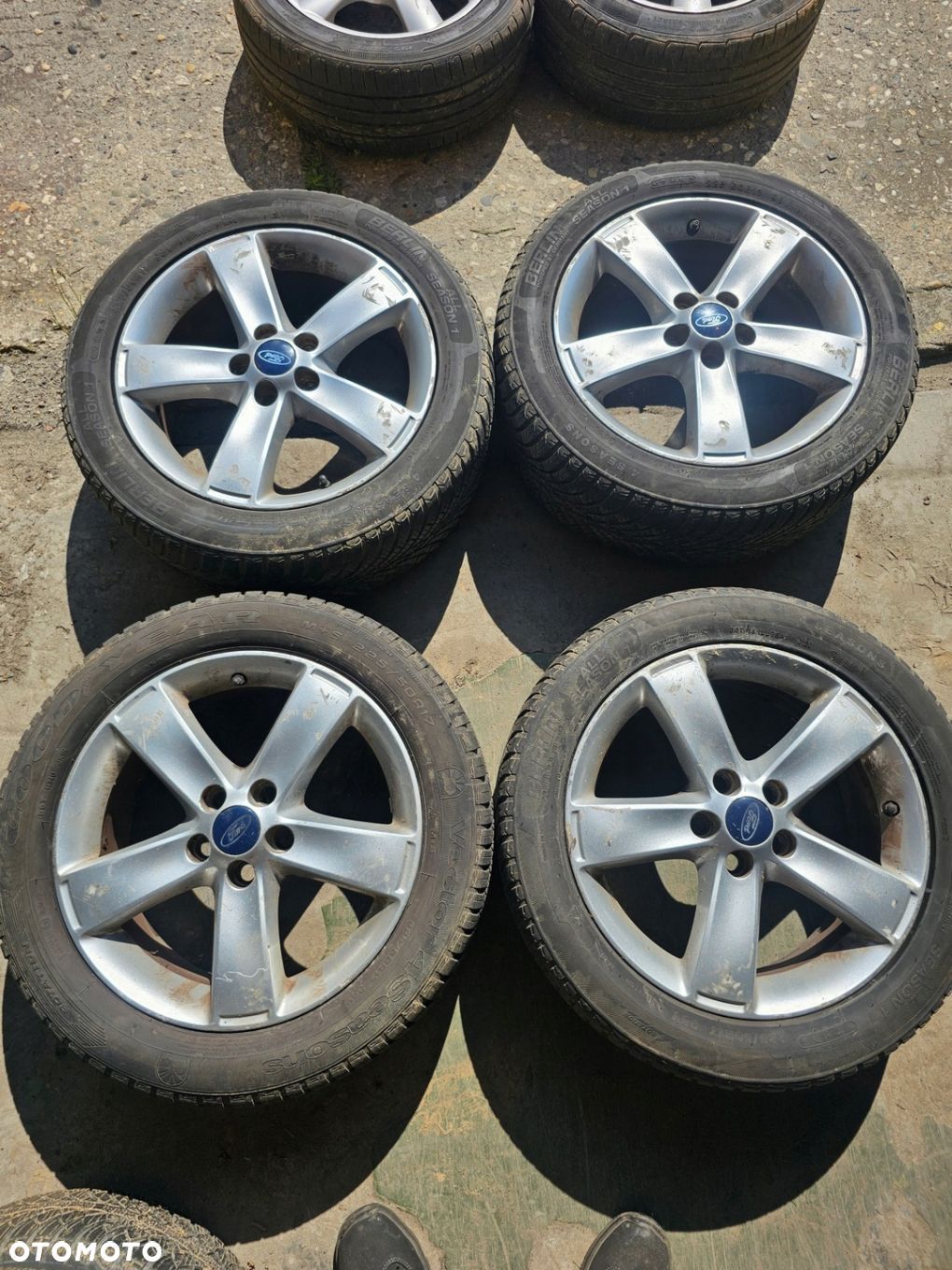 Koła Aluminiowe 6M2J-1007-BB Ford S-Max 225/50R17 - 1