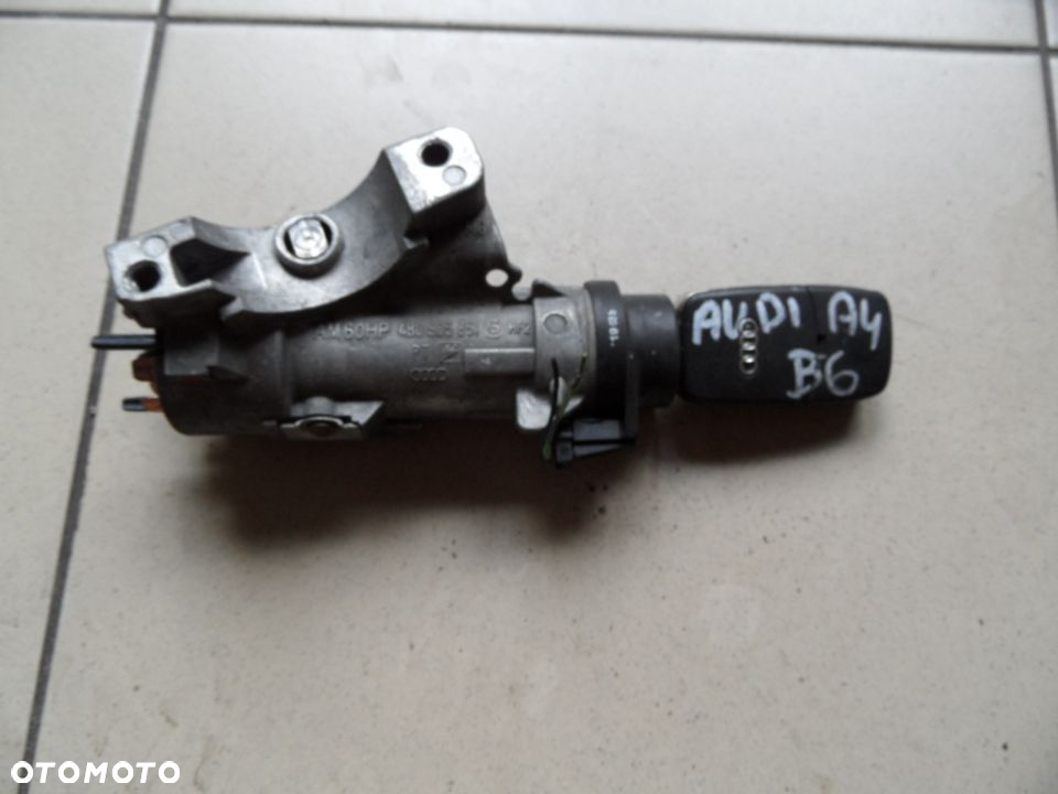 STACYJKA Z KLUCZYKIEM AUDI A4 B6 4B0905851G - 3