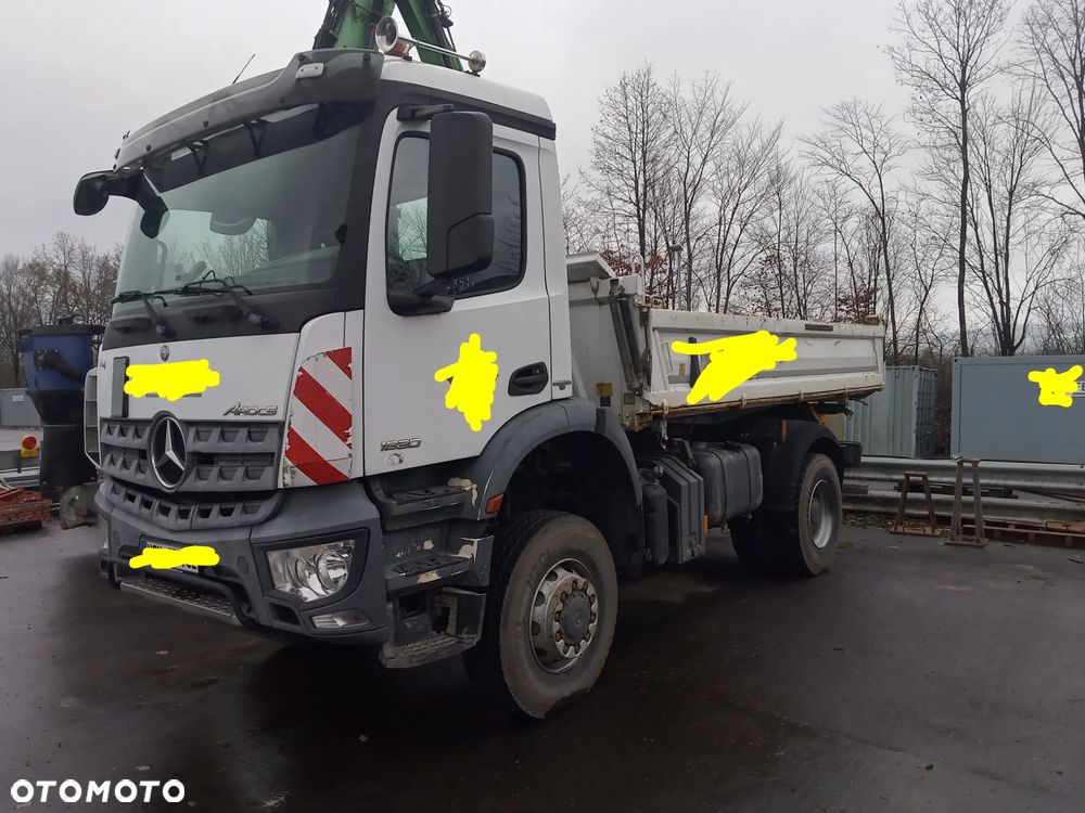 Mercedes-Benz Arocs 1830 4x4 88tyskm z Niemiec Mailler