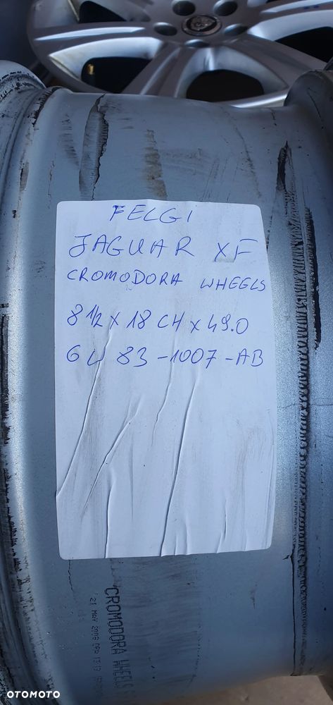 Alufelgi felgi aluminiowe alusy 5x108 8,5J 18 ET49 Jaguar XF X250 6W83-1007-AB - 14