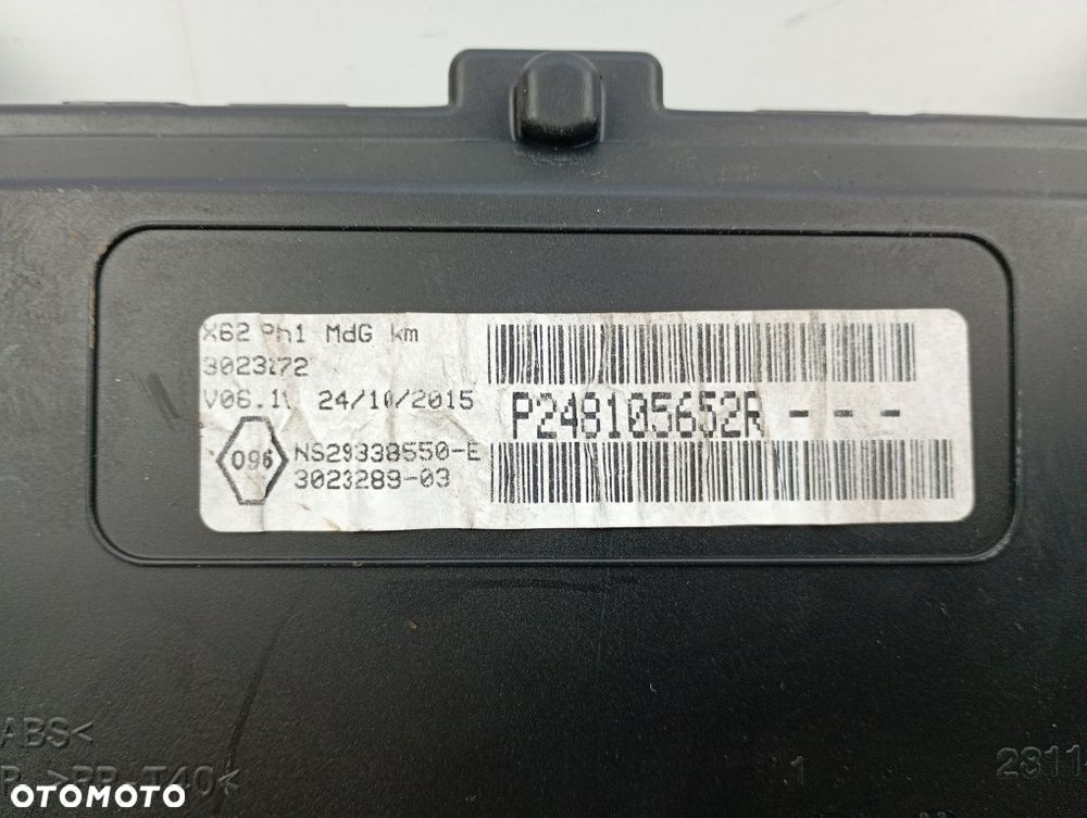 licznik zegary p248105652r renault master iii movano b nv400 2.3 dci - 5