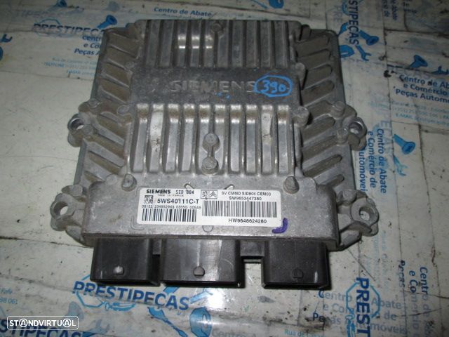 Centralina 9653447380 5WS40111C T CITROEN C2 2003 1.4HDI 70CV 3P CINZA SIEMENS - 1