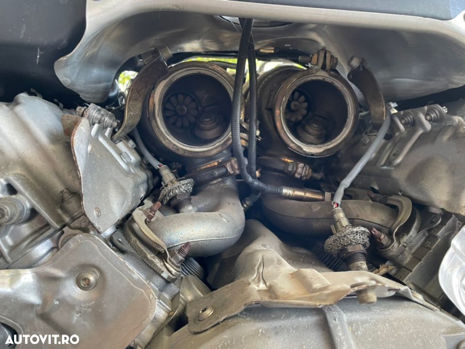 anexe motor bmw V8 benzină N63R 450hp 750i G11 750ix g12 750xi x6 f16 x5 F15 turbine alternator compresor ac clima injector injectoare - 7
