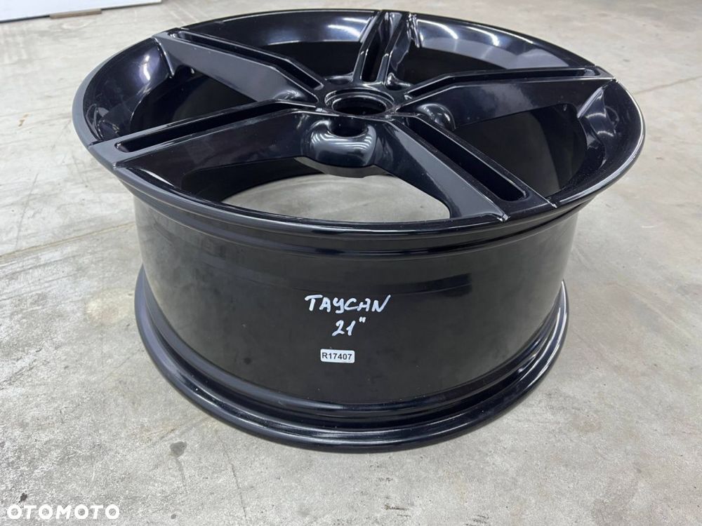 Felga Porsche Taycan 9,5jx21 H2 ET60 5x130 pojedyncza sztuka 21 cali oryginalna 9j1601025aa - 11
