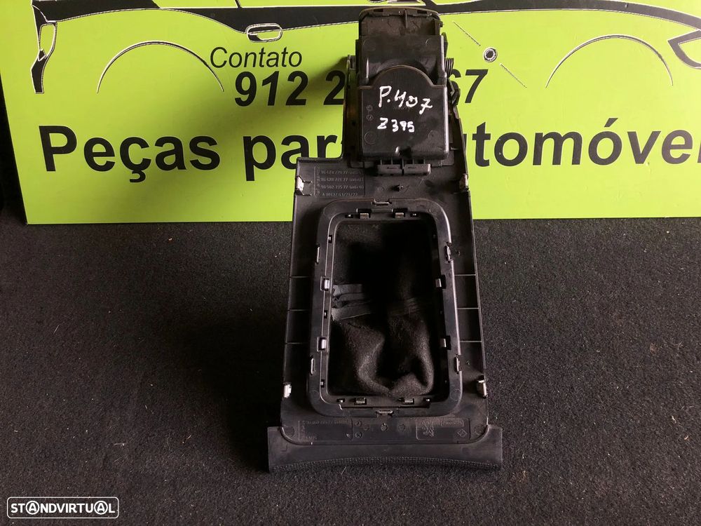 PEUGEOT 407 PLASTICO CONSOLA PORTA COPOS - Z375 - 7
