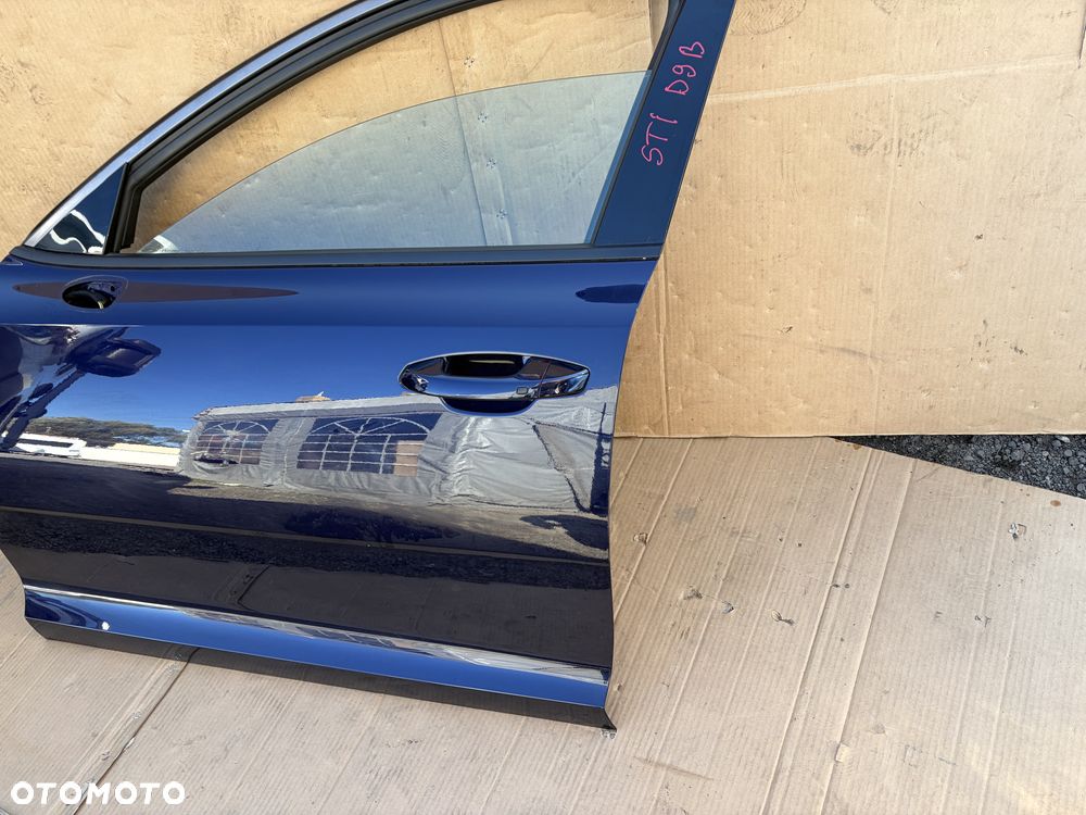 Drzwi lewe przód Kia Stinger 17+ kolor.D9B kompletne z szybą - 3
