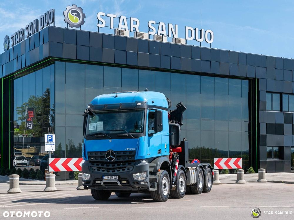 Mercedes-Benz AROCS 3251 8x4 FASSI F 485A.2.26 HDS Żuraw Wciągarka - 11