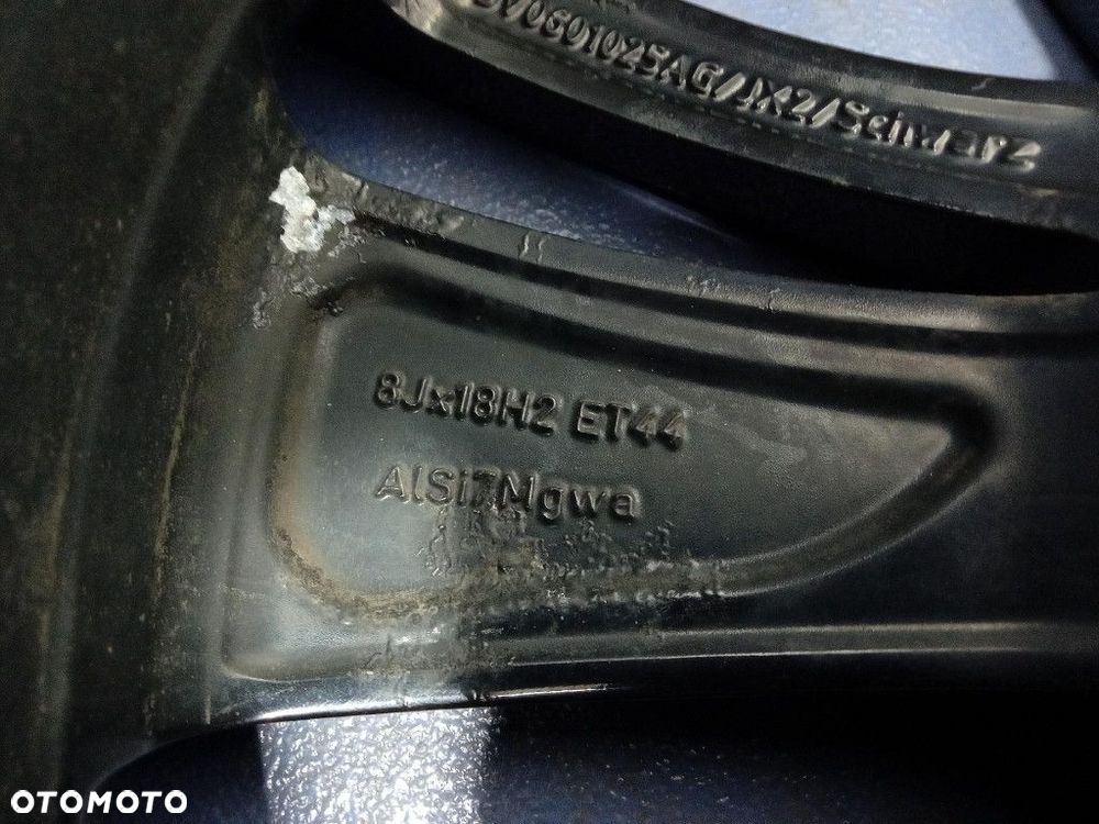 SKODA SUPERB III ALUFELGA OEM 8JX18 5X112 ET44 1 SZT 3V0601025AG - 6