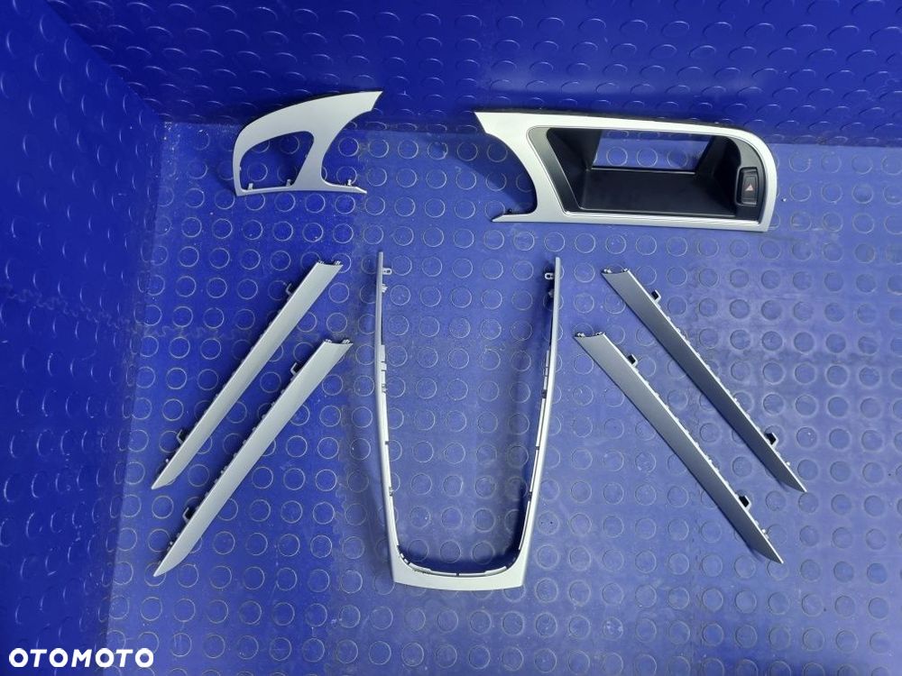 DEKORY listwy ozdobne AUDI A5 8T Sportback deski rozdzielczej komplet - 8