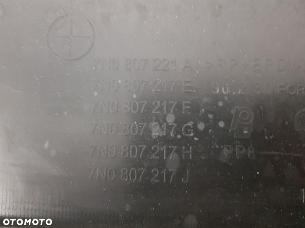 VW SHARAN II 2 7N 7N0 10-23 ZDERZAK PRZEDNI PRZÓD 6xPDC SPRYSKIWACZE 7N0807221A - 9