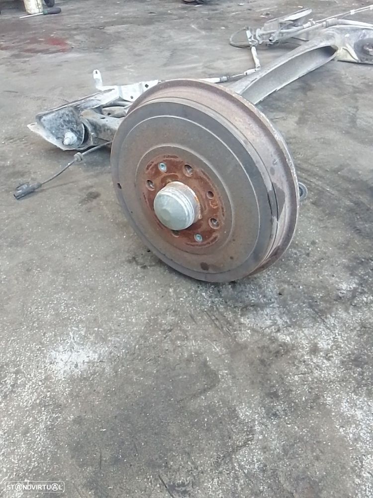 Eixo Traseiro Tambor Opel Corsa D (S07) - 3