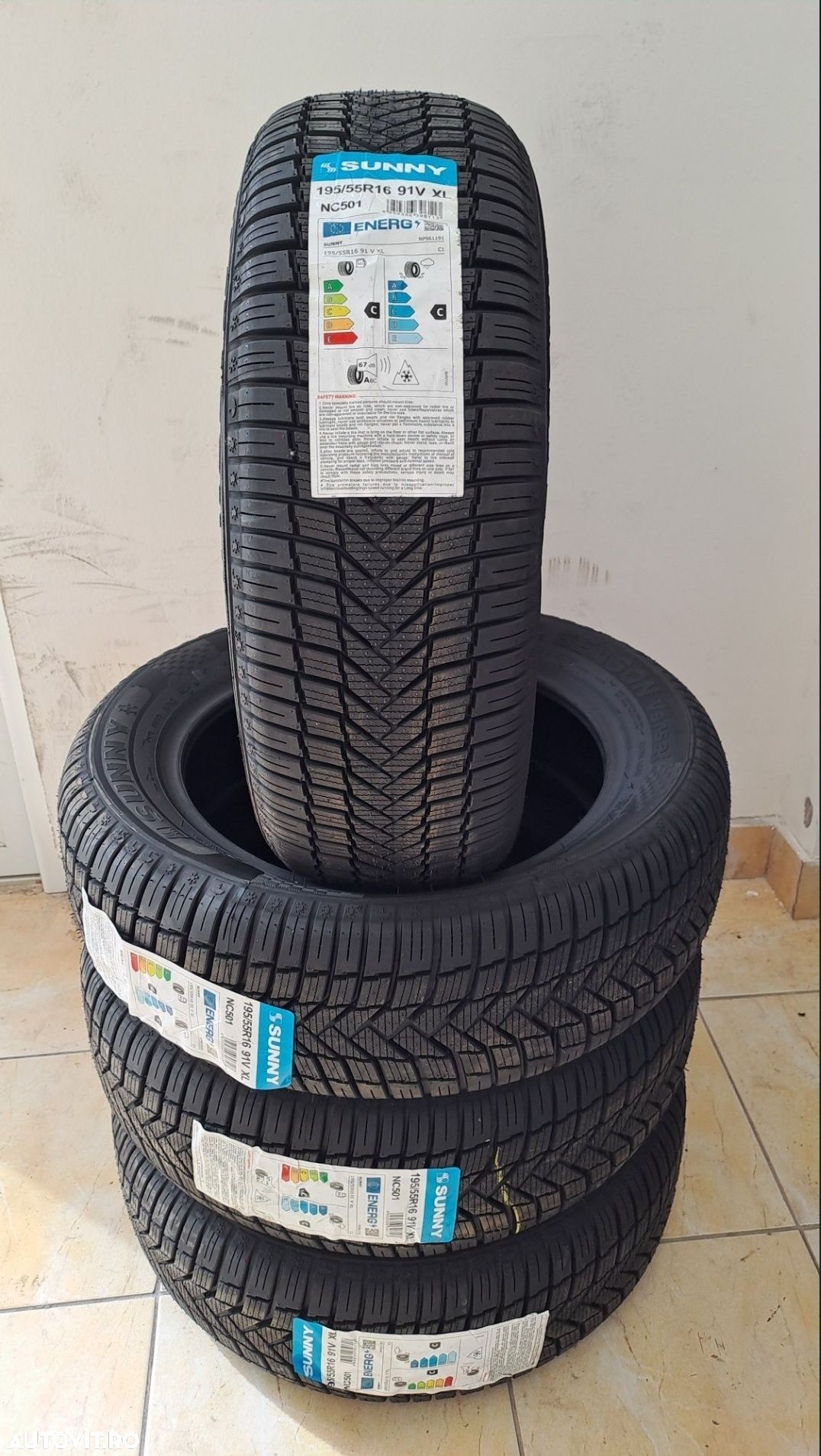 Anvelope noi all season 195 55 r16 DOT 2024 - 1