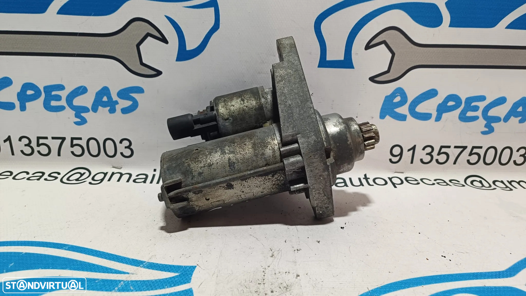 MOTOR ARRANQUE VOLKSWAGEN POLO 9N 1.2i 6V 54CV BMD 02T911023S 02T911023 FOX GOLF V 5 MK5 SEAT IBIZA 6L LEON 1P CORDOBA - 2