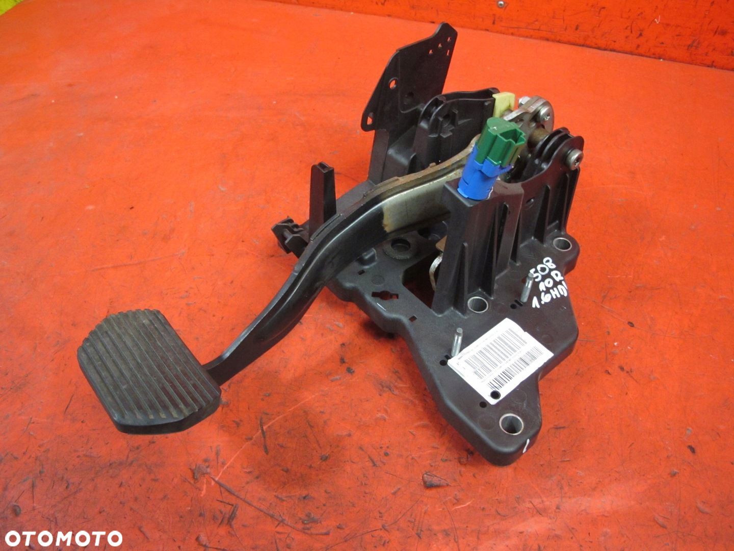 PEUGEOT 508 10- PEDAŁ HAMULCA AUTOMAT 9666871680 - 1