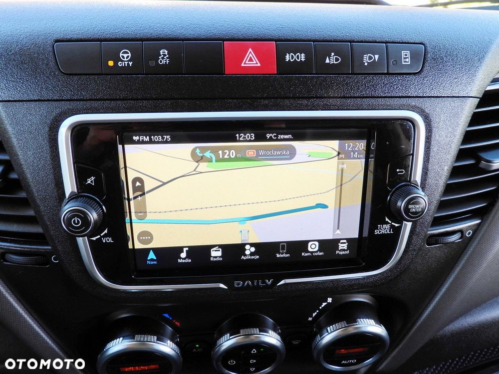 Iveco DAILY 70C18 PLANDEKA WINDA 16 PALET WEBASTO TEMPOMAT NAWIGACJA LEDY PNEUMATYKA AUTOMAT HI-MATIC BLIŹNIACZE KOŁA KLIMATYZACJA  180KM - 35