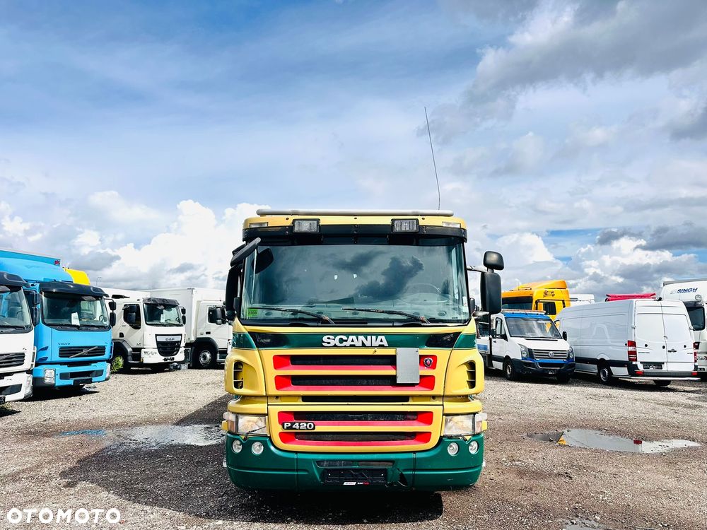 Scania P 420 / 8x4 / DŹWIG PALFINGER PK16502 - 2