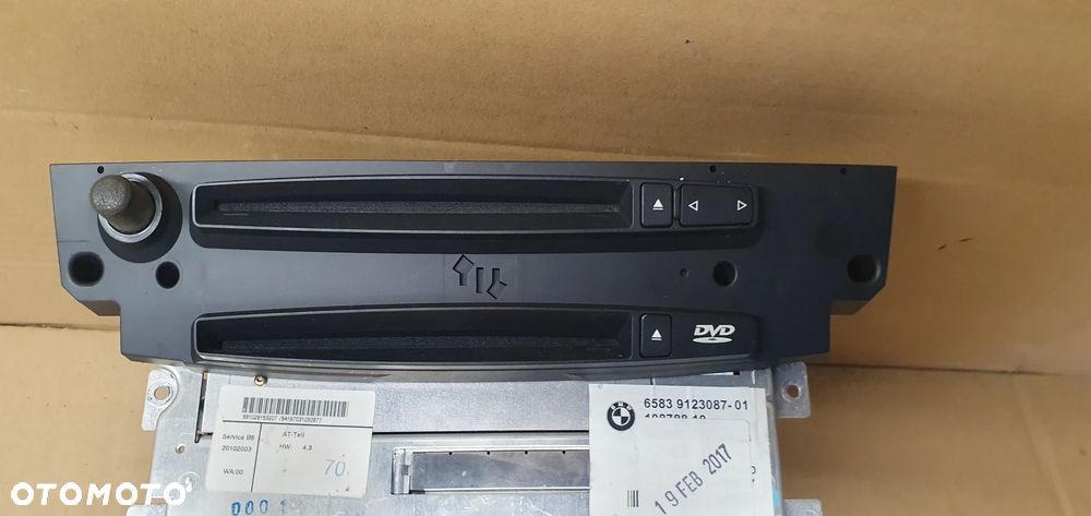 Radio radioodtwarzacz NAVI nawigacja czytnik BMW 6 E63 9123087 - 3