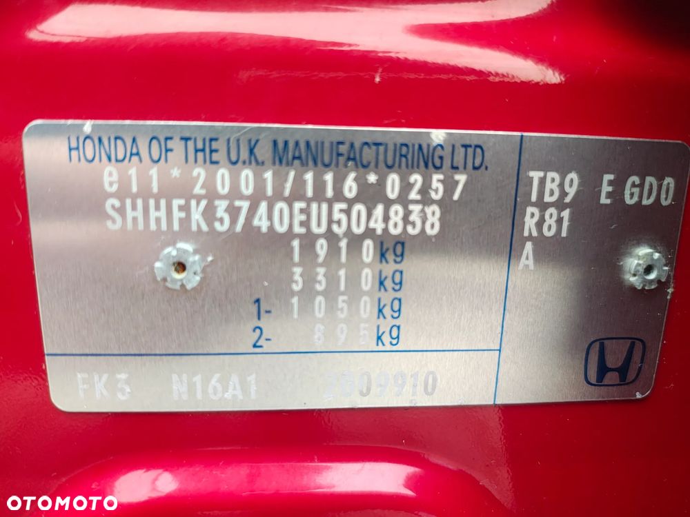 Honda Civic 1.6 i-DTEC Comfort Navi SD - 24