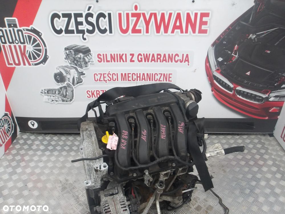SILNIK RENAULT MEGANE 1.6 16V K4M848 147 TYS