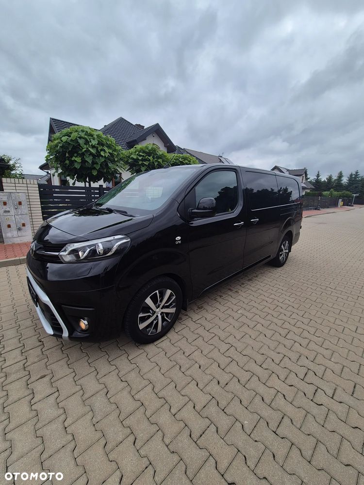 Toyota Proace 2.0D4d 180koni L3 2018r 2xdrzwi elektr Klimatronik Led Xenon HEAD-UP ACC BLIS ALU 17'' Full Wersja Super Stan Brutto - 1