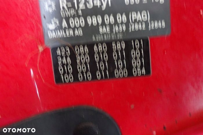 MB B-KLASA 246 W246 12- maska - 8