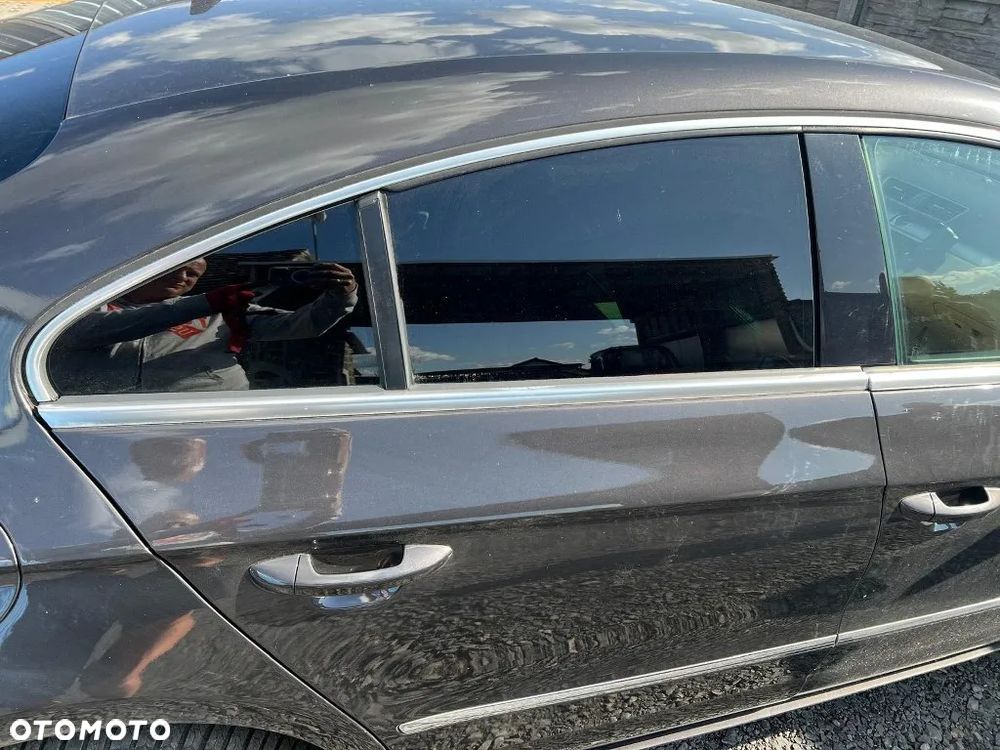 drzwi tylne prawe tył kompletne vw passat cc 2008-2012 lc8z - 2