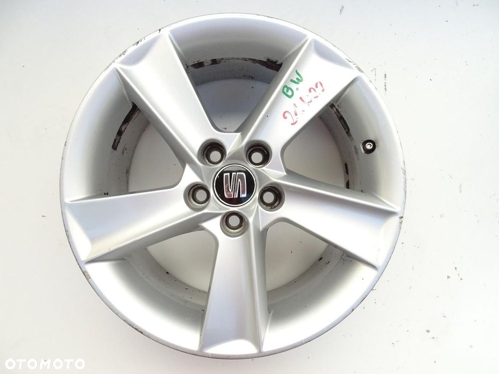 ALUFELGI FELGI 16 5x100 7" ET 43 6J0601025L SEAT IBIZA IV VW POLO 6R FABIA - 7