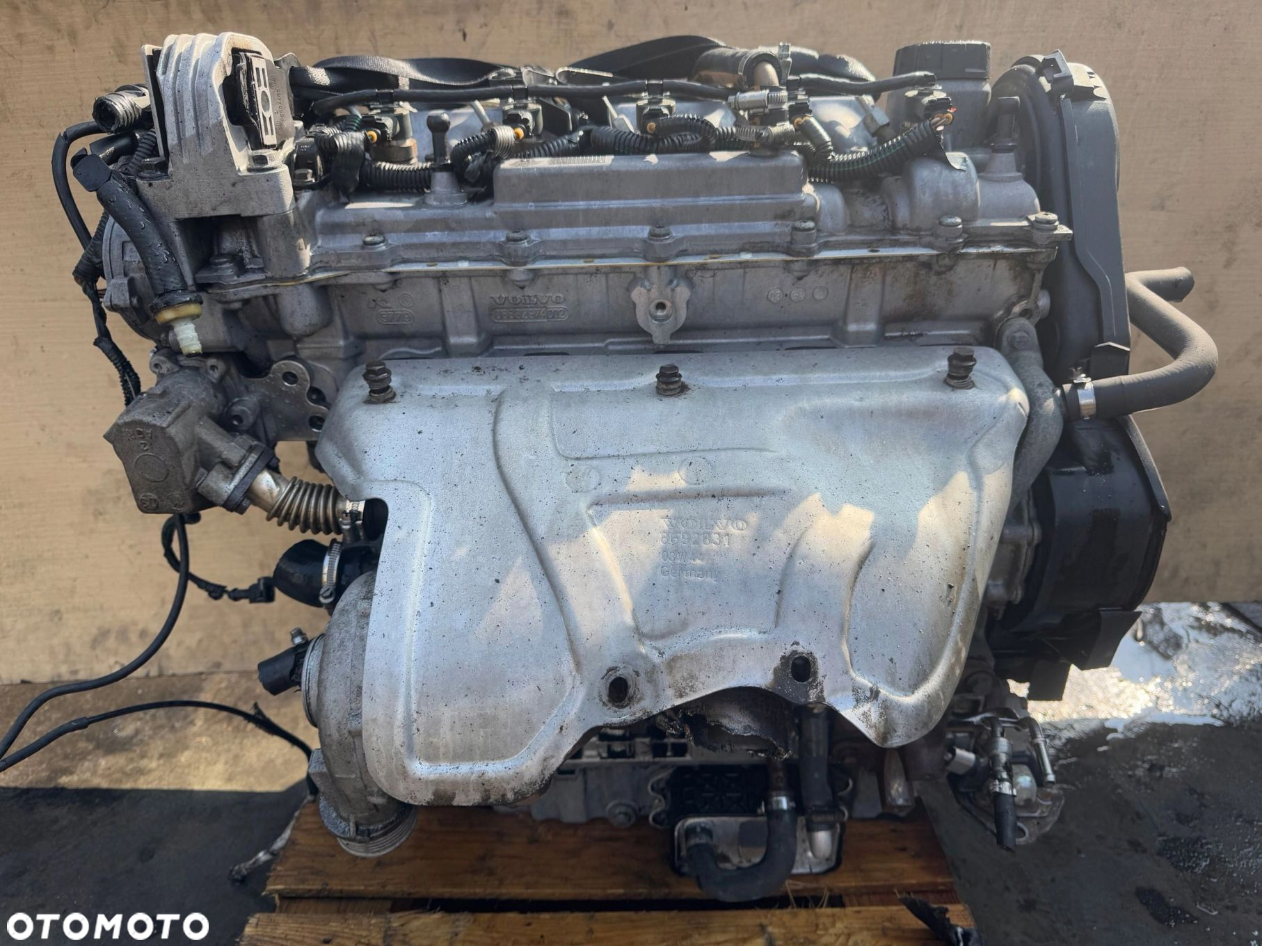SILNIK KOMPLETNY 2.4 D5 VOLVO S60 V70 S80 XC70 XC90 D5244T 163KM SPRAWDZONY - 2