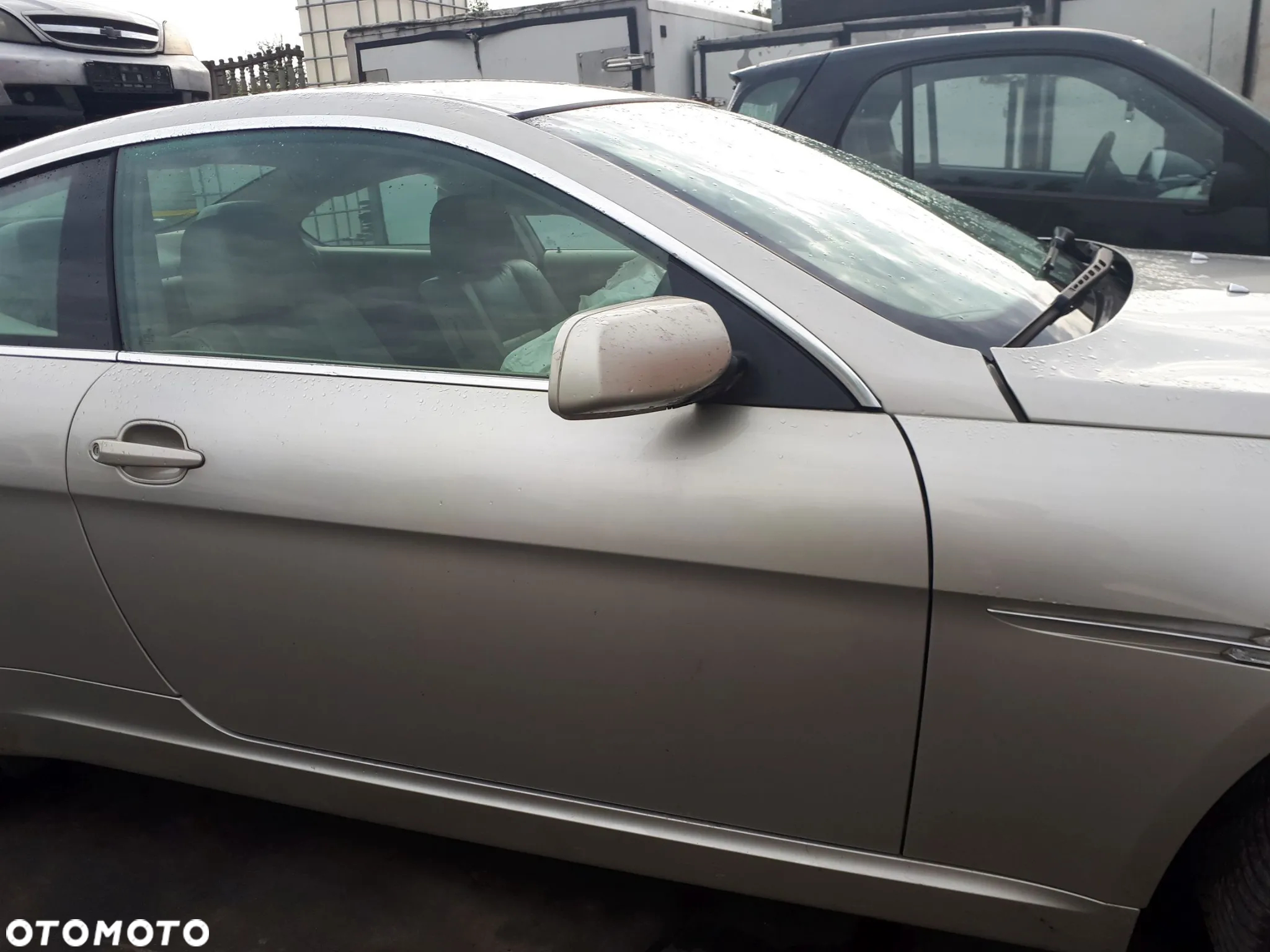 BMW E63 6 630i 03-06 ZDERZAK PRZÓD PRZEDNI PDC SPRYSKI A14/7 MINERALSILBER - 6